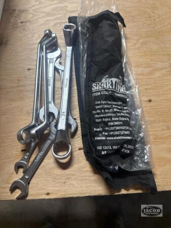 2 sets of wrenches