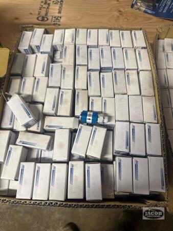 Large quantity of shut off valves