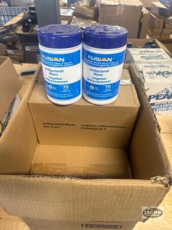 3 cases of antibacterial wipes