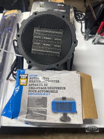 Two electric heaters