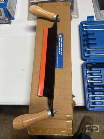 2 straight logging shave