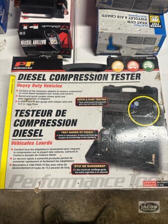 Diesel compression tester