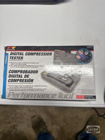 Digital compression tester
