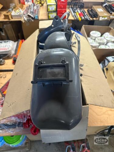 6 unused welding mask