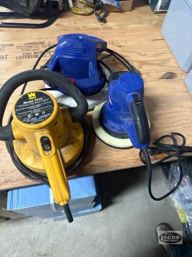 3 buffing wheels