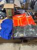 Box of misc coveralls workwear