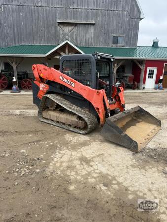 2019 Kubota SVL95-2s skid loader
