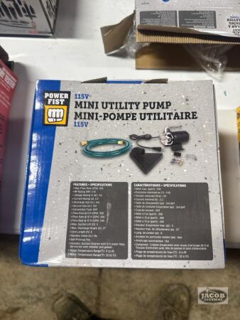 Mini utility pump