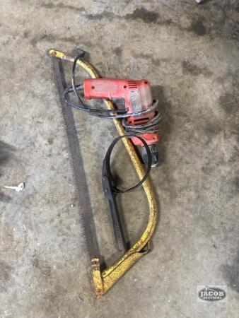 Eletric drill , saw , filter wrench