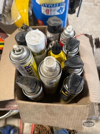 Box of shop items