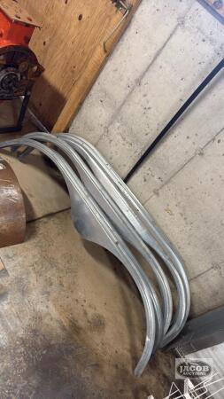 Large quantity of about 25 fender skirts