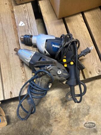 Electric drill and electric impact