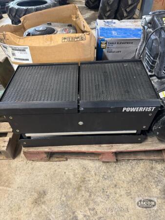 Power fist tool box