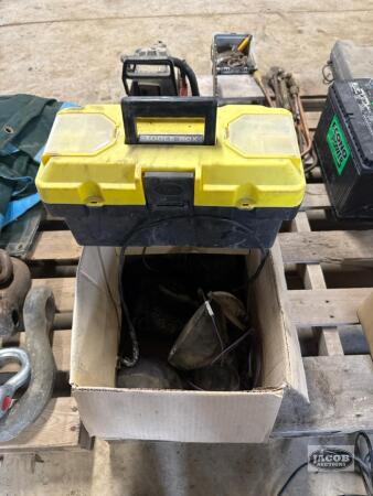 Tool box , box of misc