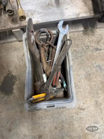 Box of misc tools