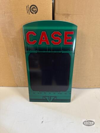 Metal case sign