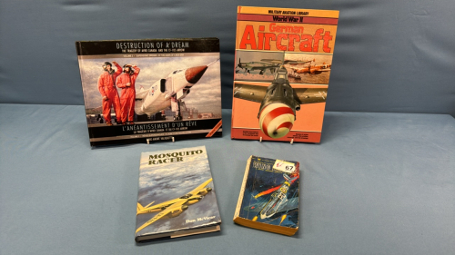 4 Airplane Related Books