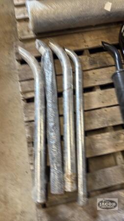 4 tractor pipes