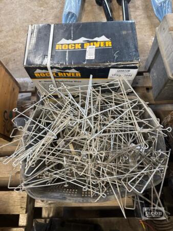 Bin of store hander items