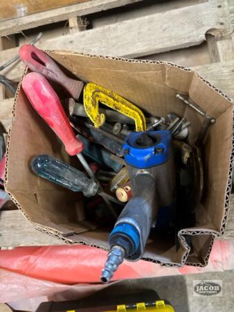 Box of misc tools
