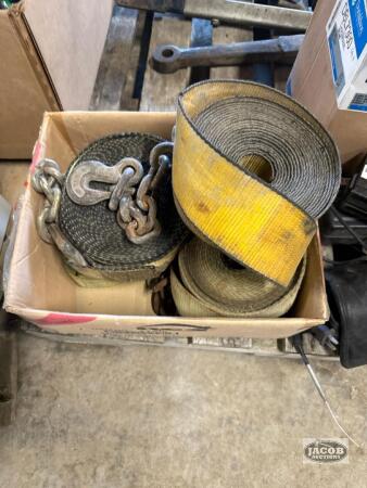 Box of tie down straps