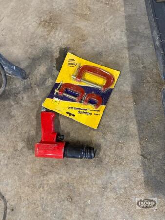 Air hammer , clamp set