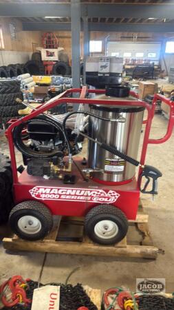 Unused Magnum 4000 series hot water pressure washer