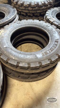 Unused 6.00-16 tire x2