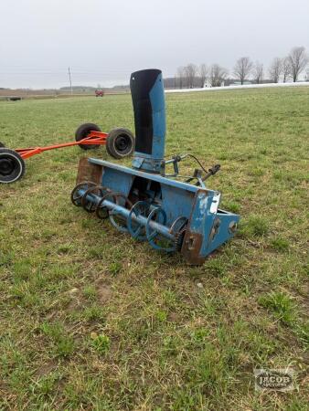 Lucknow 6ft single auger snow blower
