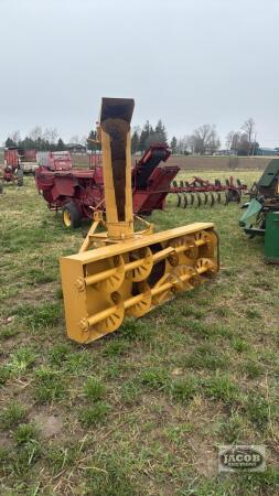 McKee 7ft double auger snow blower