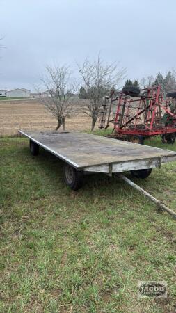 20ft flat rack wagon