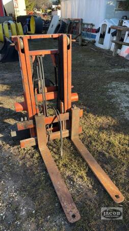 3ph Mass system with pallet forks