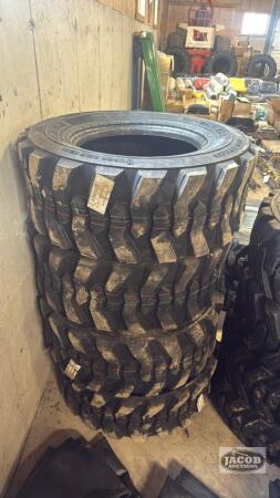 Unused Forever 12-16.5 skid steer tire 12ply x4