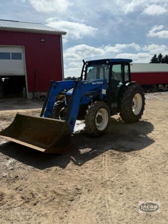 Newholland Tn95DA loader tractor 4x4
