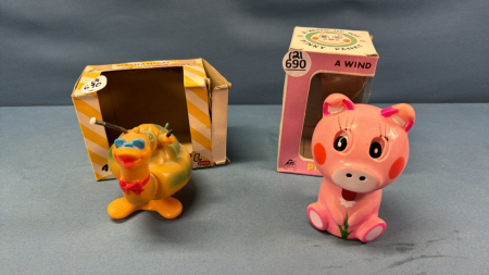 Wind-Up Pinky Panky and Mechanical Snail