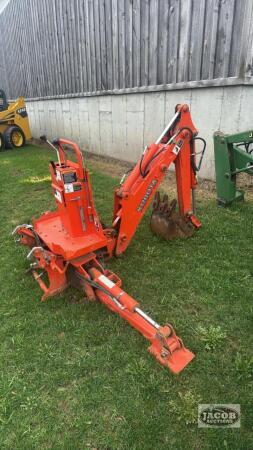 Kubota Bt600 backhoe attachment to fix bx series