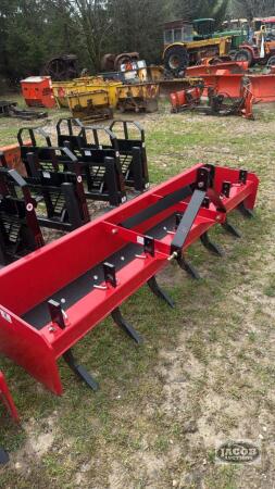 Unused 8ft Mapleside 3ph box scraper
