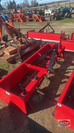 Unused Mapleside 7ft 3ph box scraper
