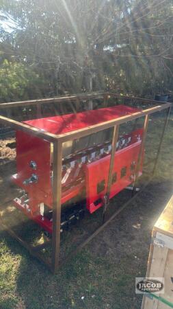 Unused 6ft skid steer quick tach or 3ph seeder