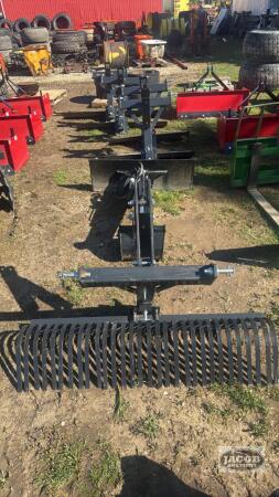 Unused 5ft 3ph landscape rake