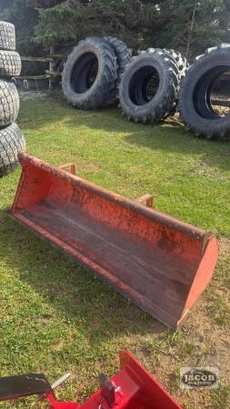 6ft material bucket for Kubota