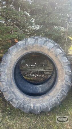 Pair of 18.4 -38 tractor tires