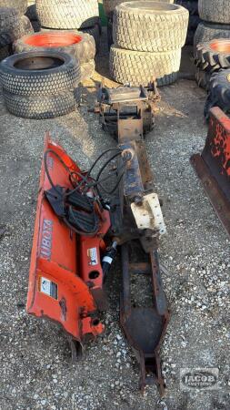 Kubota L series front blade with mount and pto