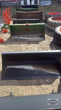 Unused 60inch material bucket