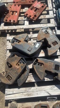 Case ih suitcase weight x10