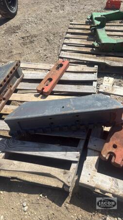 Kubota M series front weight bracket