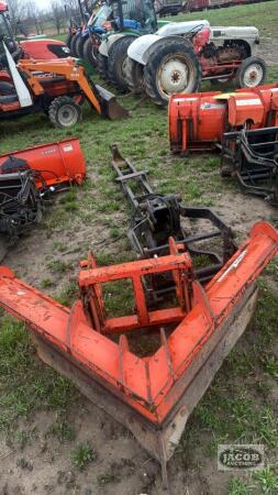 HLA snow blade with mount and pto for Kubota L series tractor