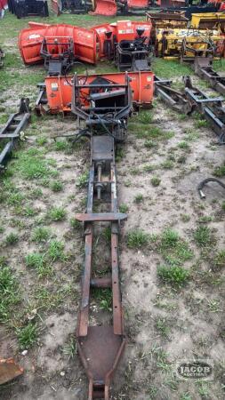 Kubota L4466 front blade with mounts and front pto for Kubota L series tractor