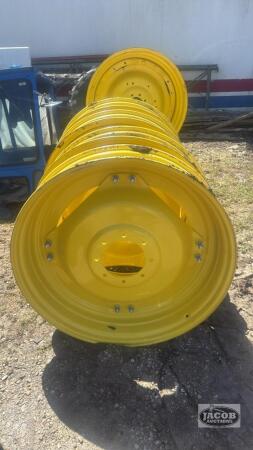 Unused Jd 38x8 wheels x4