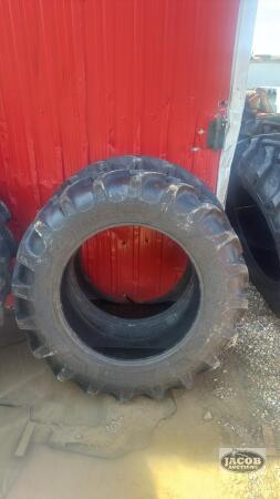 Pair of unused 12.4 28 tires x2